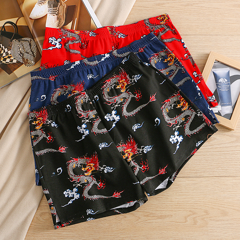 Dragon Print Men Breathable Co - Boxer Brief Pack Cotton review and price