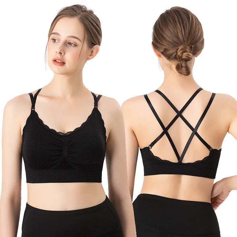 Sports Bra Lace Mesh Breathabl - Quick Dry Underwear review and price